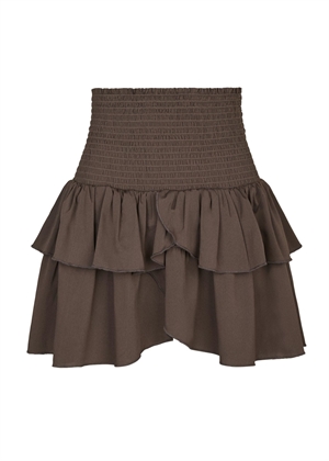 Carin R skirt Dark Brown Neo Noir 